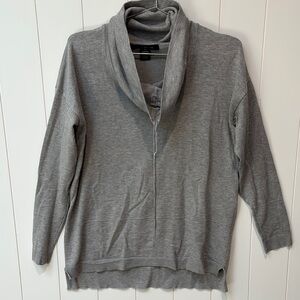 89th & Madison Gray Cowl Neck Sweater super soft  loungewear M